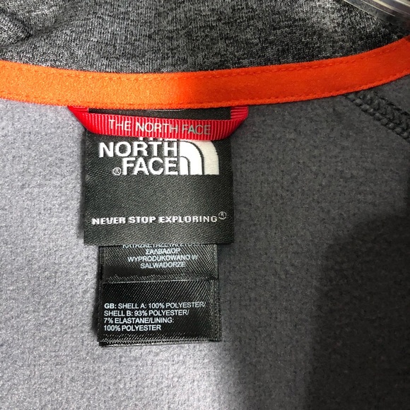 North Face Half ZIP Lined Pullover Chest Pocket L - Picture 6 of 8